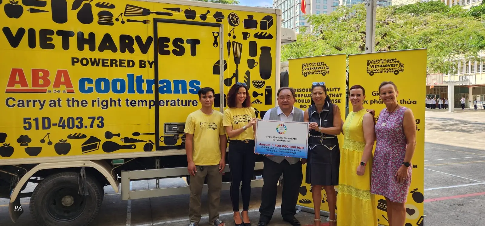 VietHarvest Receives Funding from the Consular Club of Ho Chi Minh City